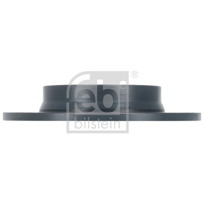 Febi 2 x Solid Rear Brake Discs 193412-x2