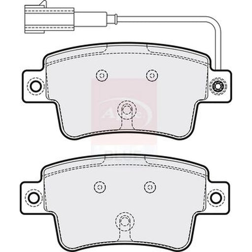 Apec Rear Brake Pad Set PD3270