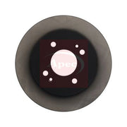Apec 2 x Solid Rear Brake Discs DSK2496-x2