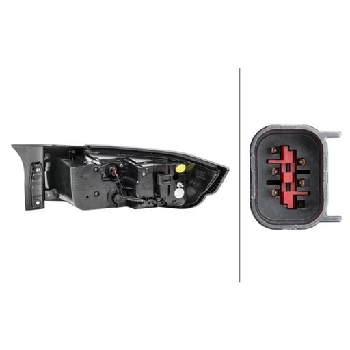 Hella Tail Light / Lamp W16W Left 2SK 012 379-491