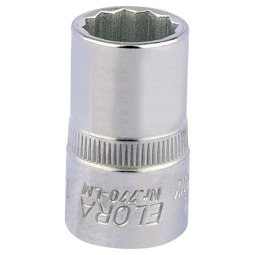 Draper Elora Bi-Hexagon Socket, 1/2" Sq. Dr., 15mm 24608 Draper  - Town Parts