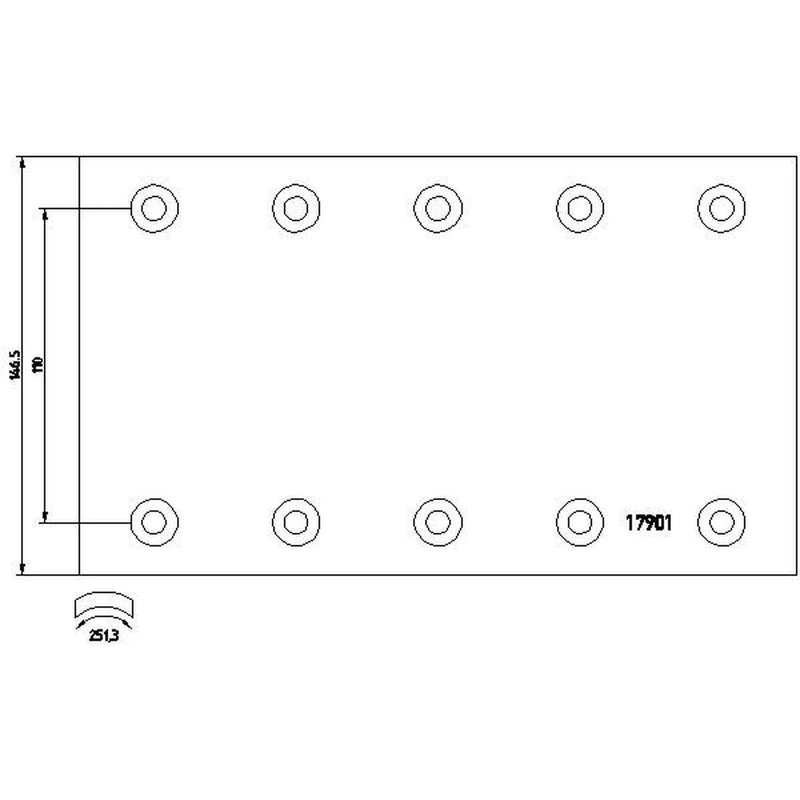 DON Don Cv Brake Lining Set MP39401S7100