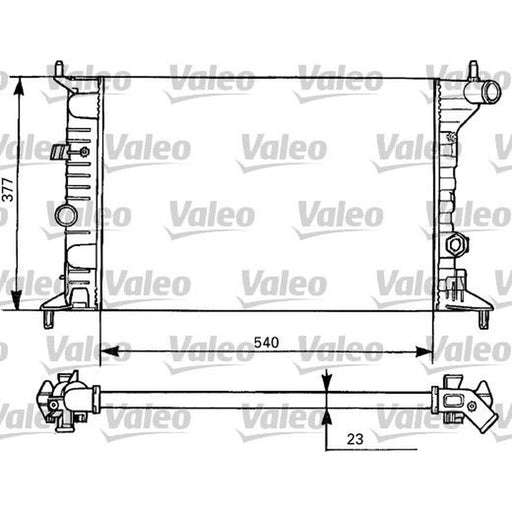 Valeo Engine Radiator 731525