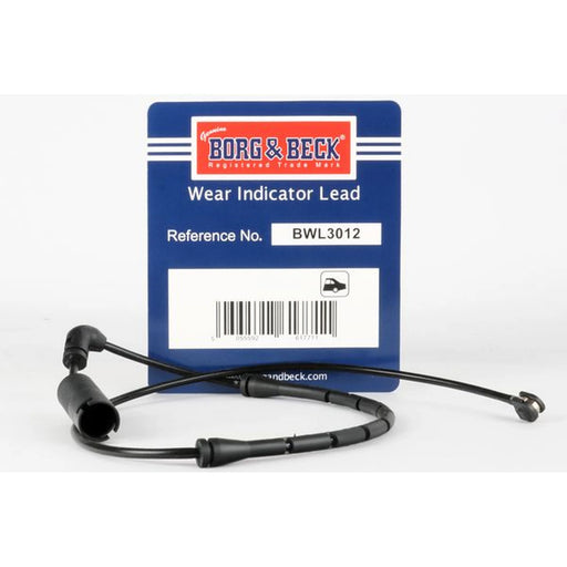 Borg & Beck Brake Pad Wear Sensor Front BWL3012