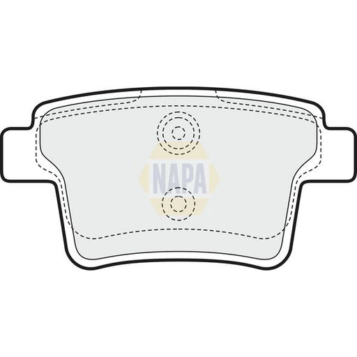 NAPA Rear Brake Pad Set NBP1106