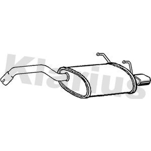 Klarius Box With Tail Pipe Rear FT854G