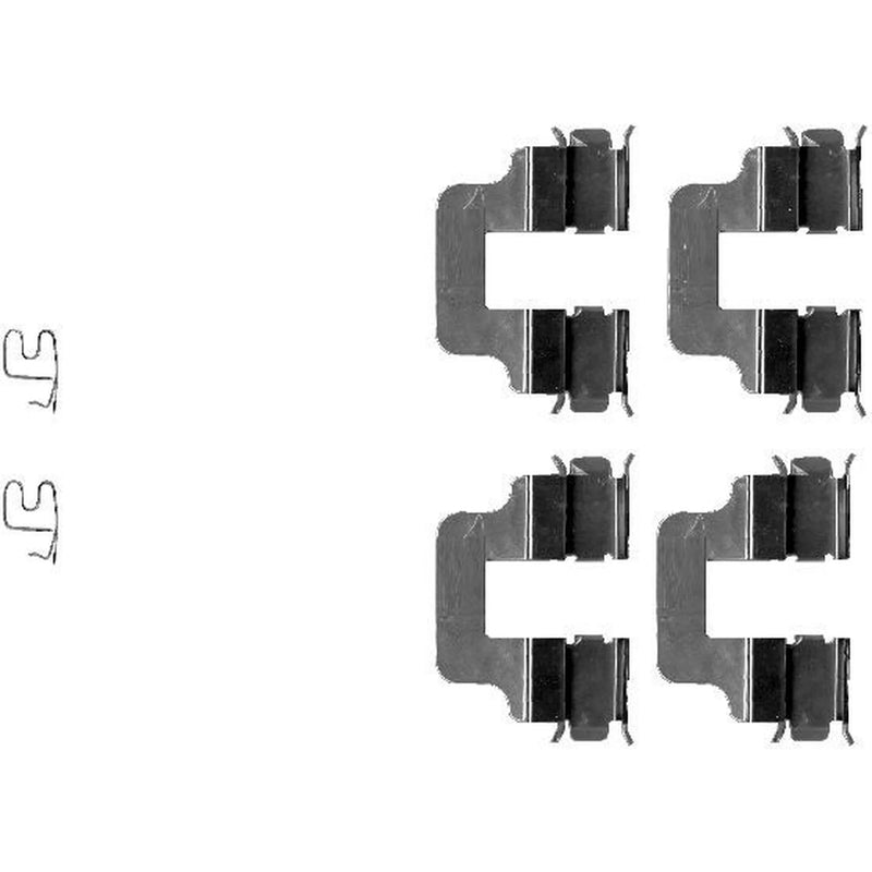 Mintex Brake Pad Accessory Fitting Kit Rear MBA1245