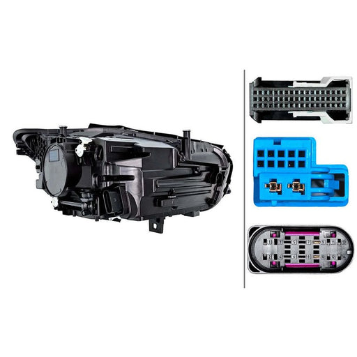 Hella Headlight Headlamp LED Left 1LX 015 558-531