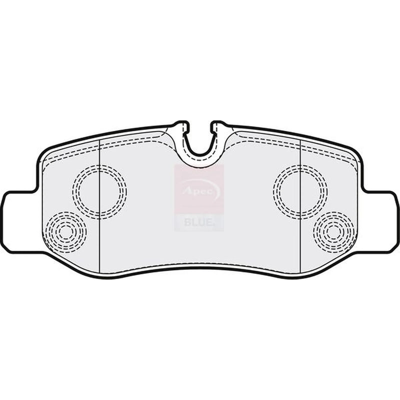 Apec Rear Brake Pad Set PD3765