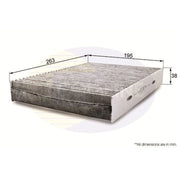 Comline Cabin Air Filter (Pollen Filter) EKF304A