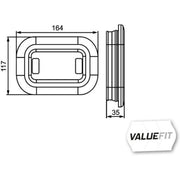 Hella Direction Indicator Light Right 2BA 357 025-011