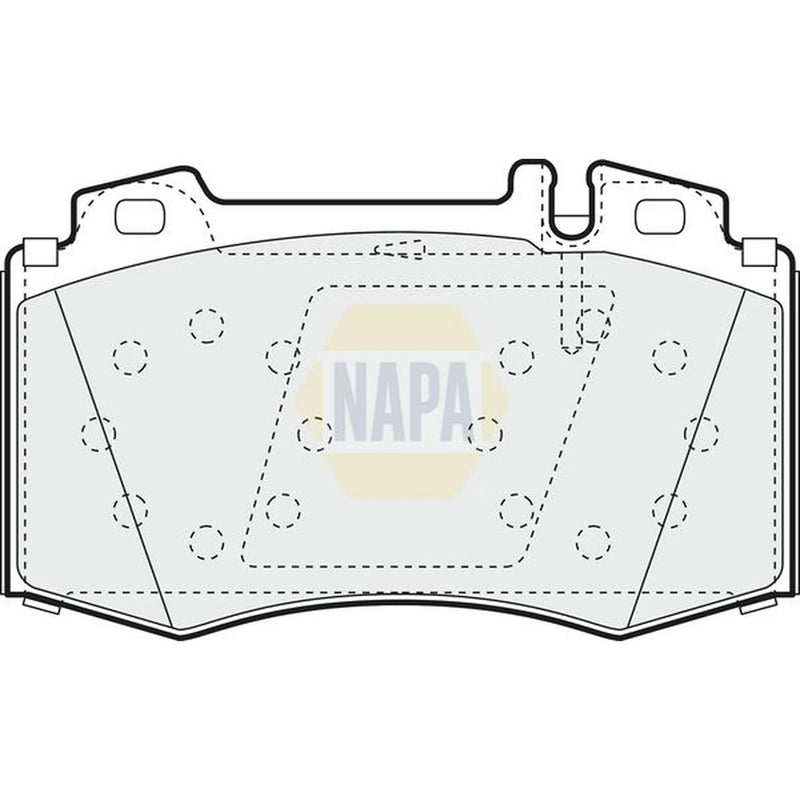 NAPA Front Brake Pad Set NBP1946