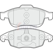 Fahren Front Brake Pad Set FBP3092