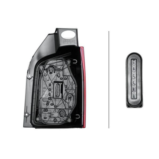 Hella Tail Light / Lamp W5W Left 2SK 012 338-031