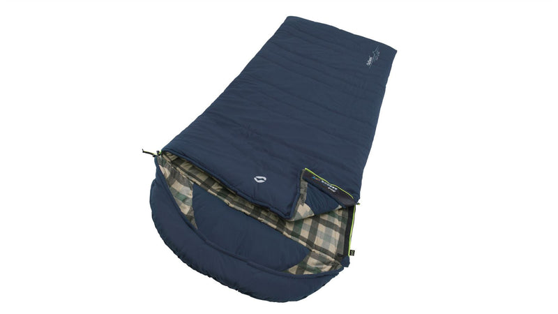 Outwell Camper Lux Deep Blue Single Sleeping Bag - Outwell - Van Life Living