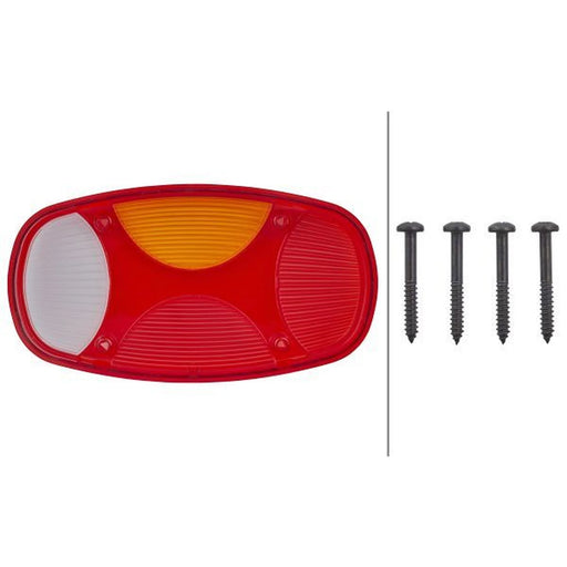 Hella Lens Gr With Moulded-In Parts 9EL 343 143-001 2165794 9EL 343 143-001