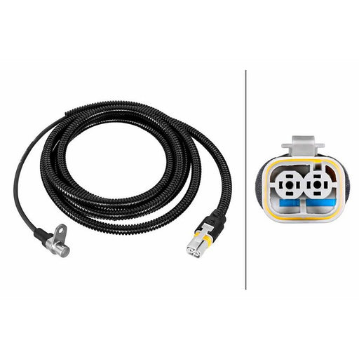 Hella ABS Wheel Speed Sensor Rear Left 6PU 230 052-021