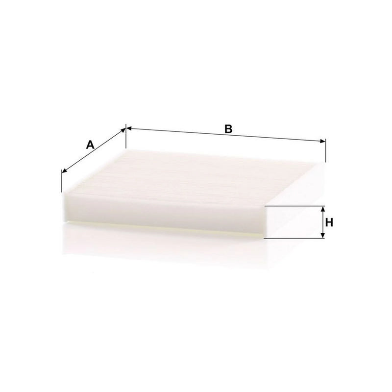 MANN-FILTER Cabin Air Filter (Pollen Filter) behind CU 1919