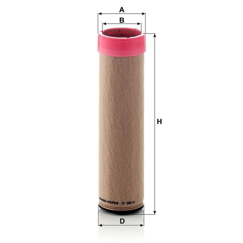MANN-FILTER Secondary Engine Air Filter CF 990/2