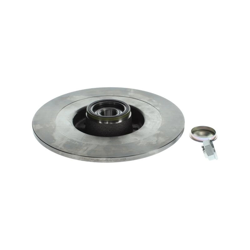 Bosch 2 x Solid Rear Brake Discs 0986479280-x2