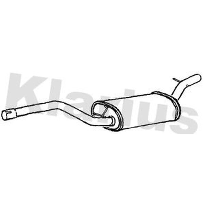 Klarius Box With Centre Pipe Centre FE917K