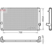 Denso Engine Radiator DRM51019