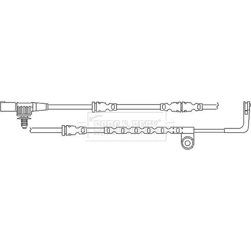 Borg & Beck Brake Pad Wear Sensor Front BWL3042