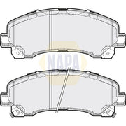 NAPA Front Brake Pad Set NBP1545