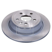 Febi 2 x Solid Rear Brake Discs 43819