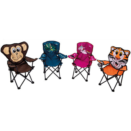 Quest Childrens Tiger Fun Folding Chair 5203 - Quest - Van Life Living