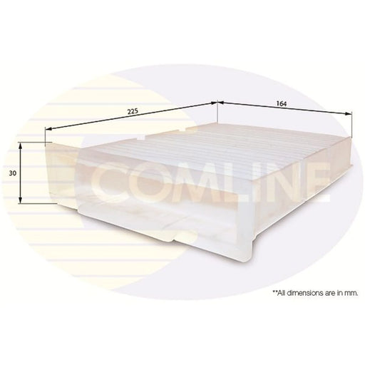 Comline Cabin Air Filter (Pollen Filter) EKF199