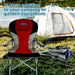 Liberty Red Folding Camping Chair MDS1203 - Liberty Leisure UK - Van Life Living