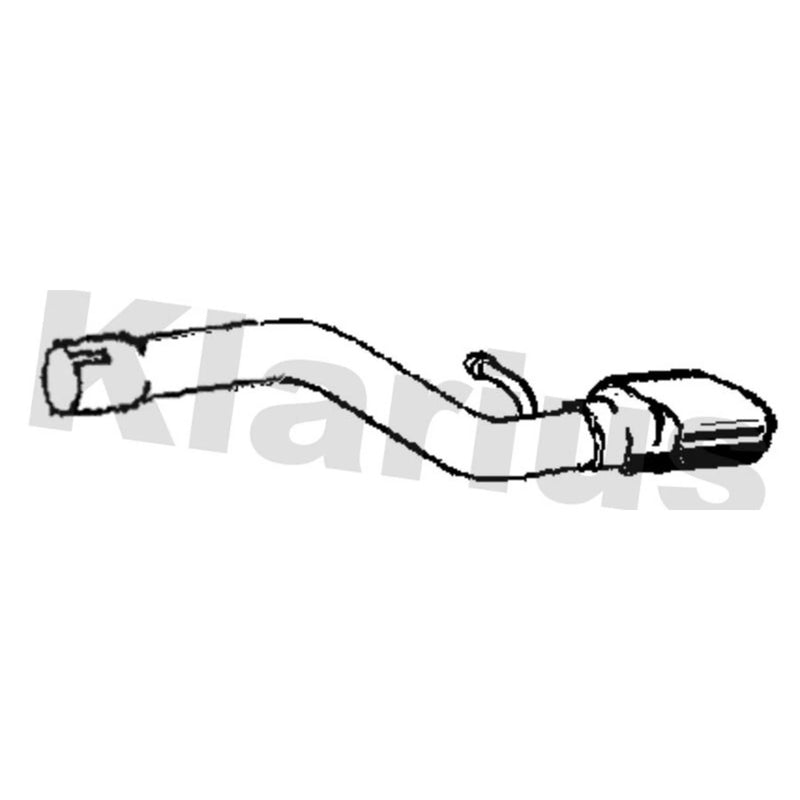 Klarius Exhaust Pipe OD GM753V
