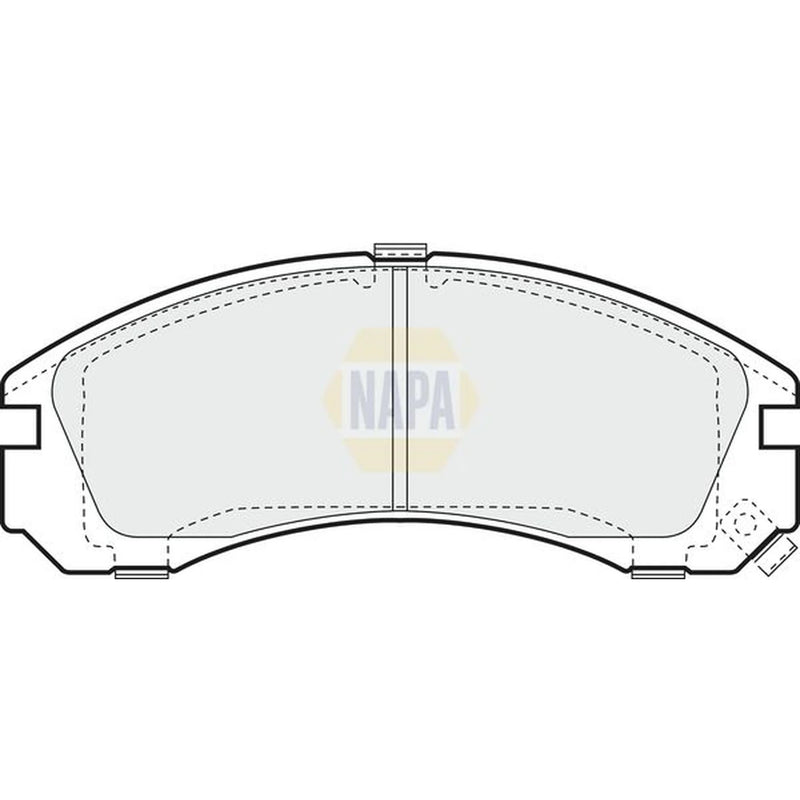 NAPA Front Brake Pad Set NBP1154