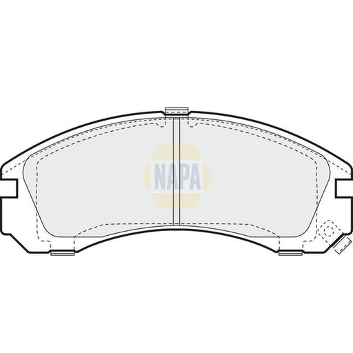 NAPA Front Brake Pad Set NBP1154