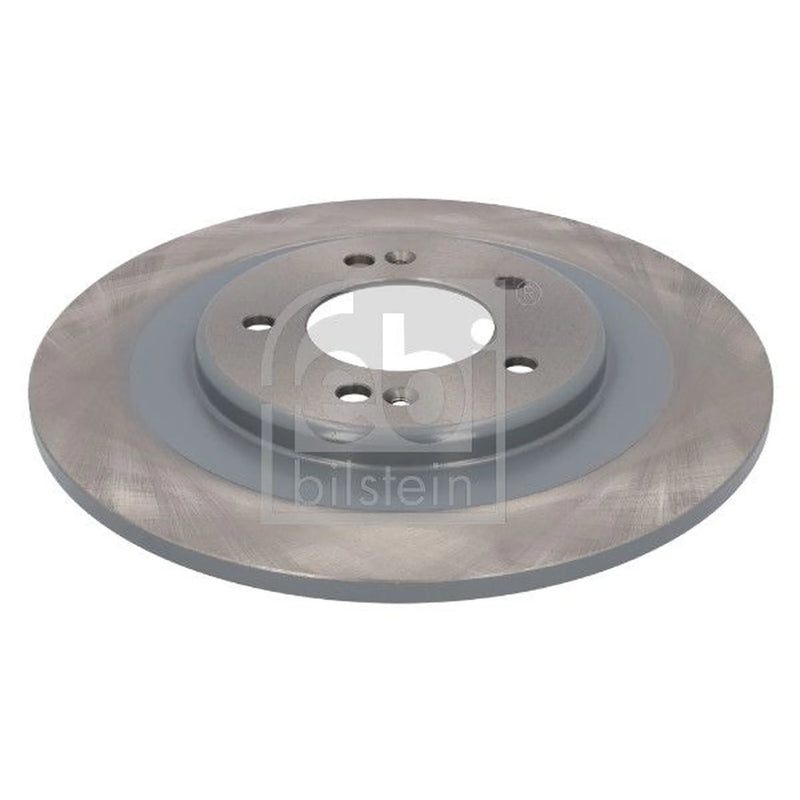 Febi 2 x Solid Rear Brake Discs 108563-x2
