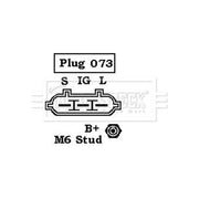 Borg & Beck Car Alternator 12V BBA2276
