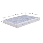 Mahle Cabin Air Filter (Pollen Filter) LAK 387