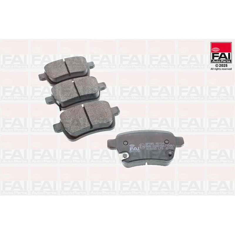 FAI Rear Brake Pad Set BP585