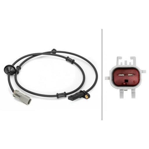 Hella ABS Wheel Speed Sensor Rear 6PU 230 040-641