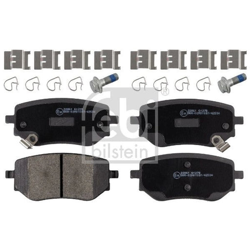 Febi Rear Brake Pad Set 16981