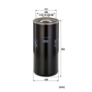 MANN-FILTER Hydraulic Oil Filter WD 13 145/14