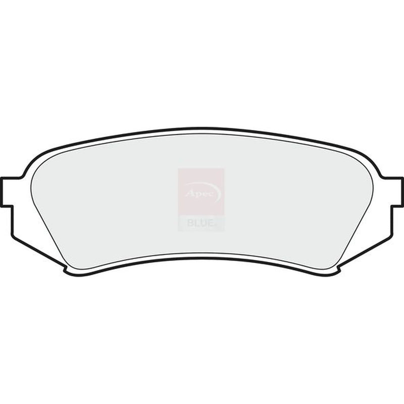 Apec Rear Brake Pad Set PD3507