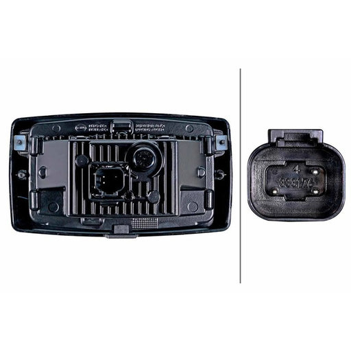 Hella Headlight Headlamp LED Right 1SA 327 210-001