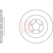 Apec 2 x Vented Rear Brake Discs DSK4136-x2