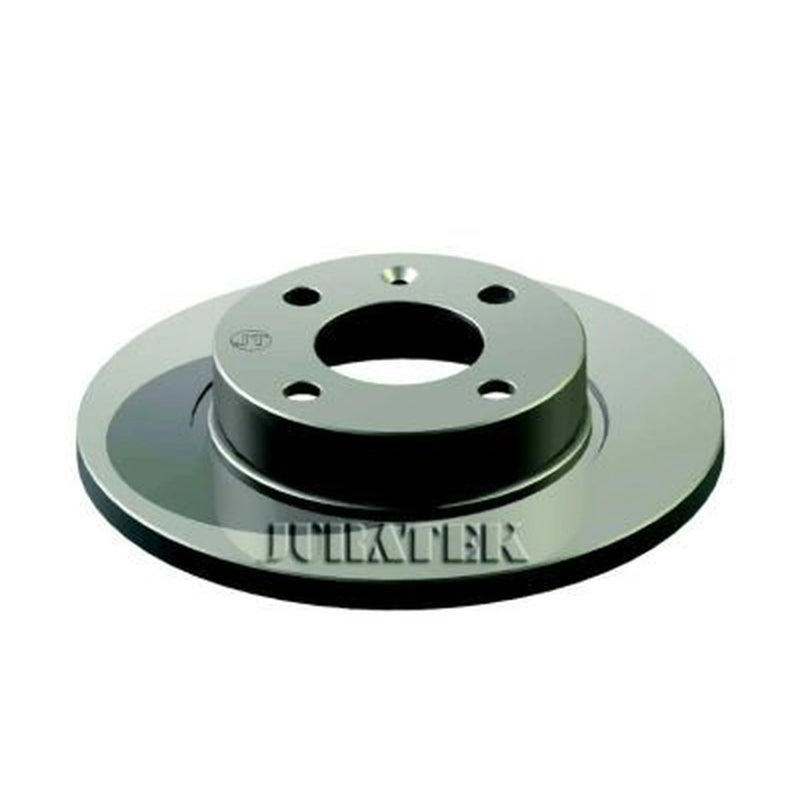 Juratek 2 x Solid Front Brake Discs VAG100-x2