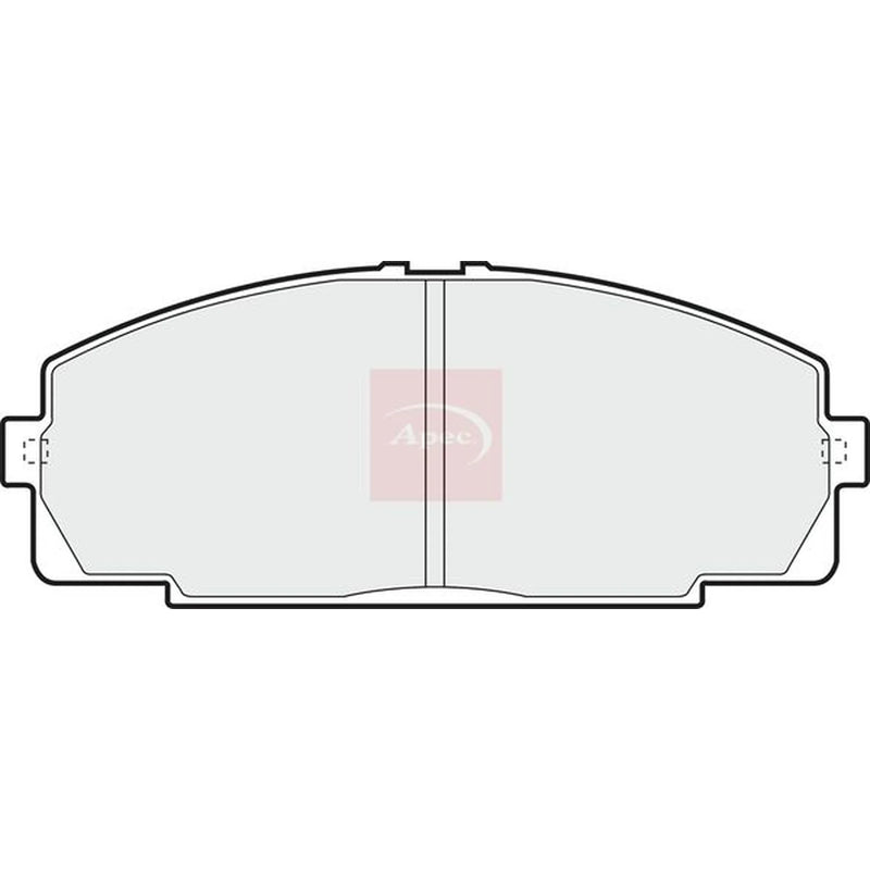 Apec Front Brake Pad Set PAD835