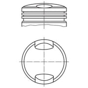 Mahle Piston Cylinder Bore = 67mm 081 30 01