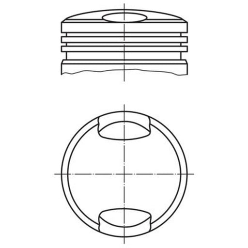 Mahle Piston Cylinder Bore = 67mm 081 30 01