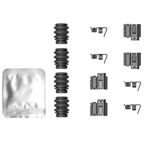 Textar Brake Pad Accessory Fitting Kit Rear 82554000